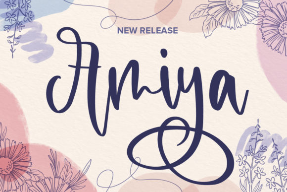 Amiya: A Script Font for Real-World Design