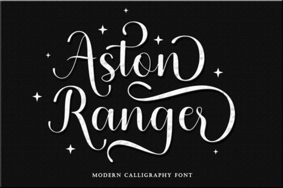 Aston Ranger Font: Elegant Script for Editorial Design