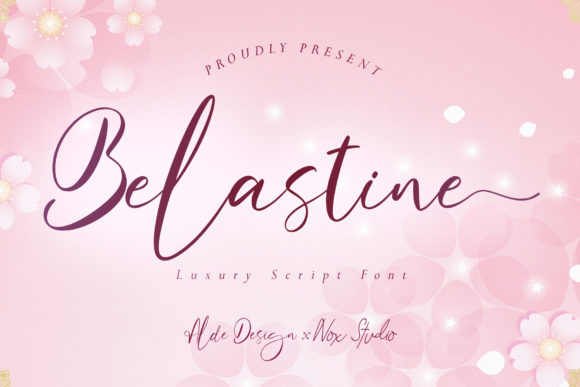 Belastine: A Stylish Handwritten Font for Web Design
