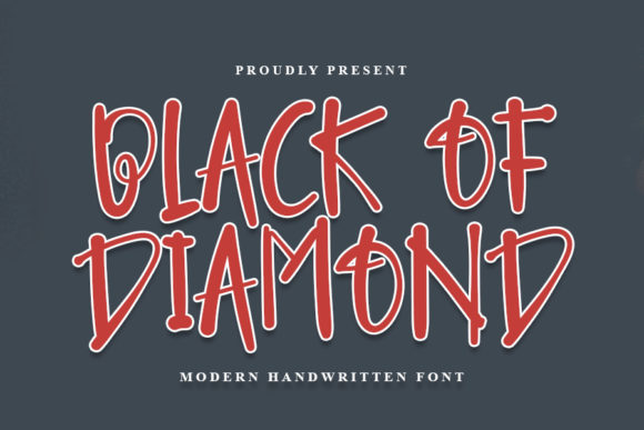 Black of Diamond Font Review