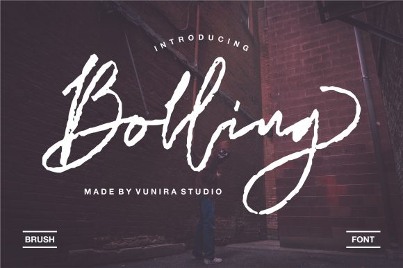 Bolling: A Stylish Font for Business Branding