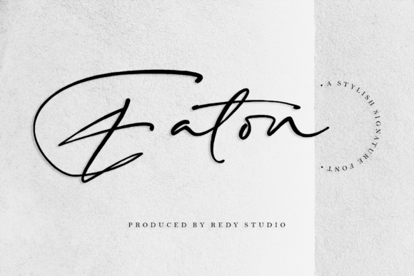 Eaton Font: Elegant Script for Editorial Design