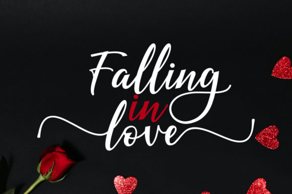 Falling in Love Font Review