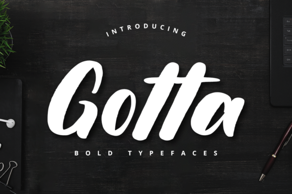 Gotta: A Joyful Font for Business Branding