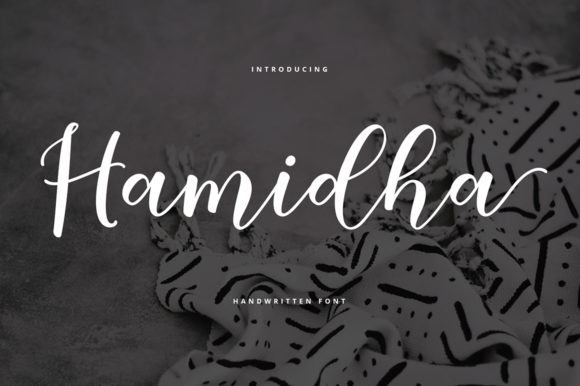 Hamidha: A Dazzling Script Typeface