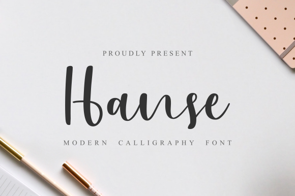 Hanse: A Handwritten Font for Editorial Magic