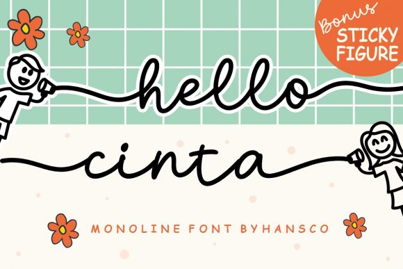 Hello Cinta: A Soft Script for Editorial Design