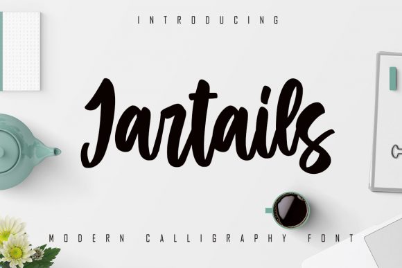 Jartails: A Handwritten Font for Elegant Design
