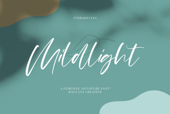 Mildlight: Elegant Script Font