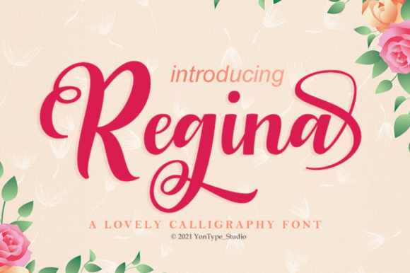 Regina: A Handwritten Font for Web Design