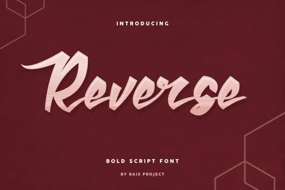 Reverse: A Bold Font for Business Branding