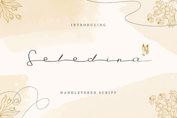 Seledina: Elegant Handwritten Font