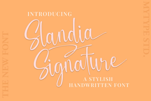Slandia Signature: A Timeless Handwritten Font