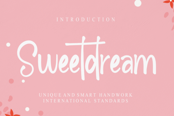 Sweetdream: A Delicate Handwritten Font