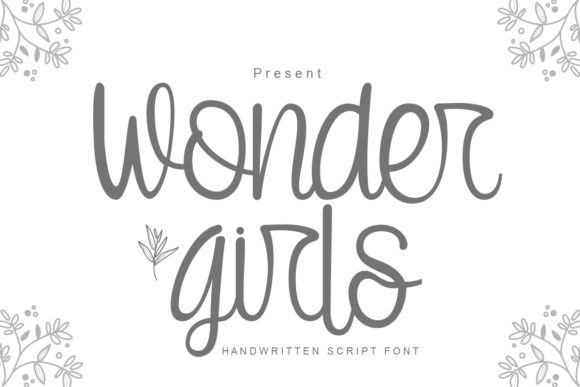 Wonder Girls Font: Whimsical Script for Editorial Design